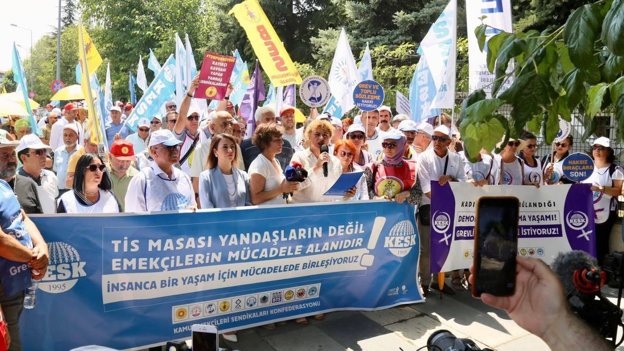 KESK’ten Toplu İş Sözleşmesi’ne tepki: “Gerçek mücadele grev hakkıyla olur”