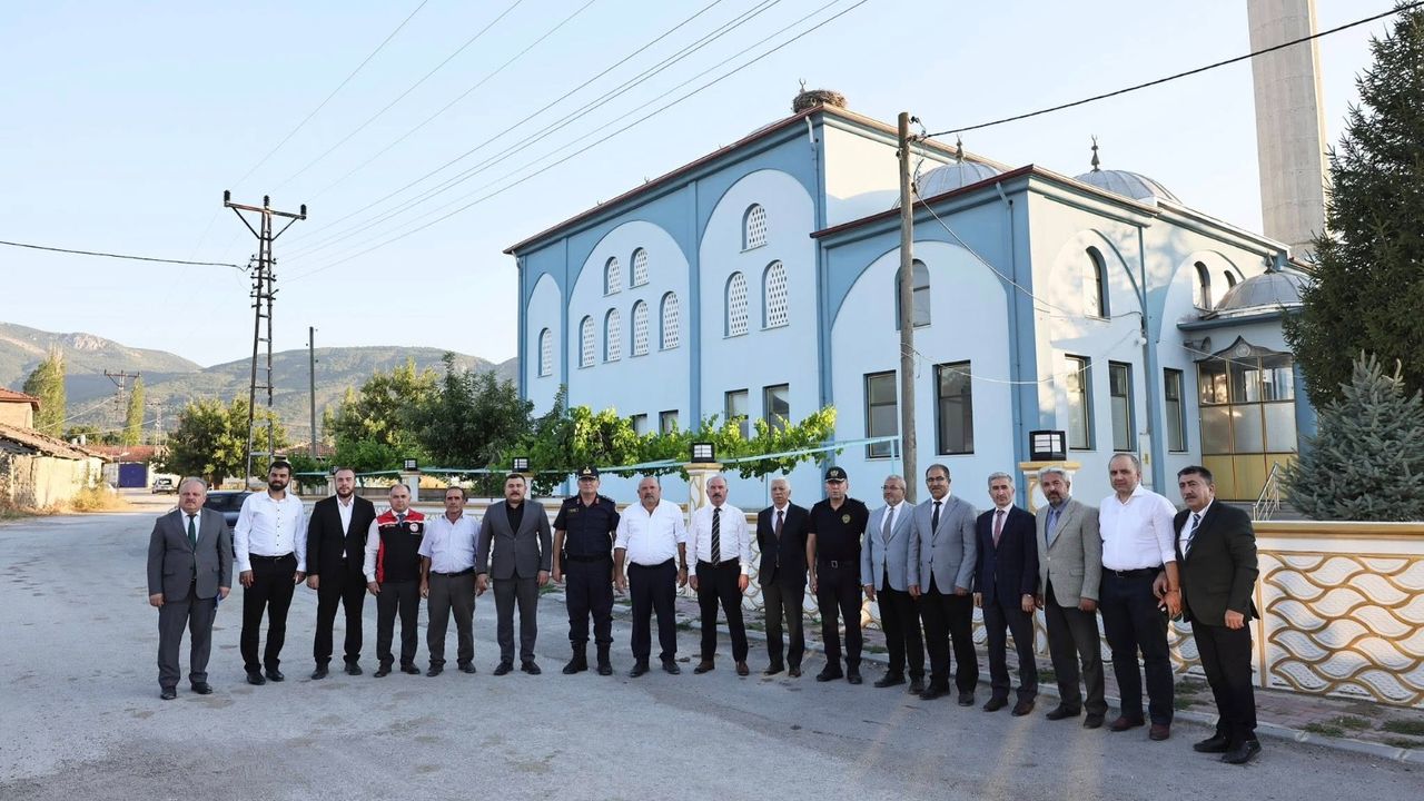 Vali Çalgan’dan  Abdalata ziyareti