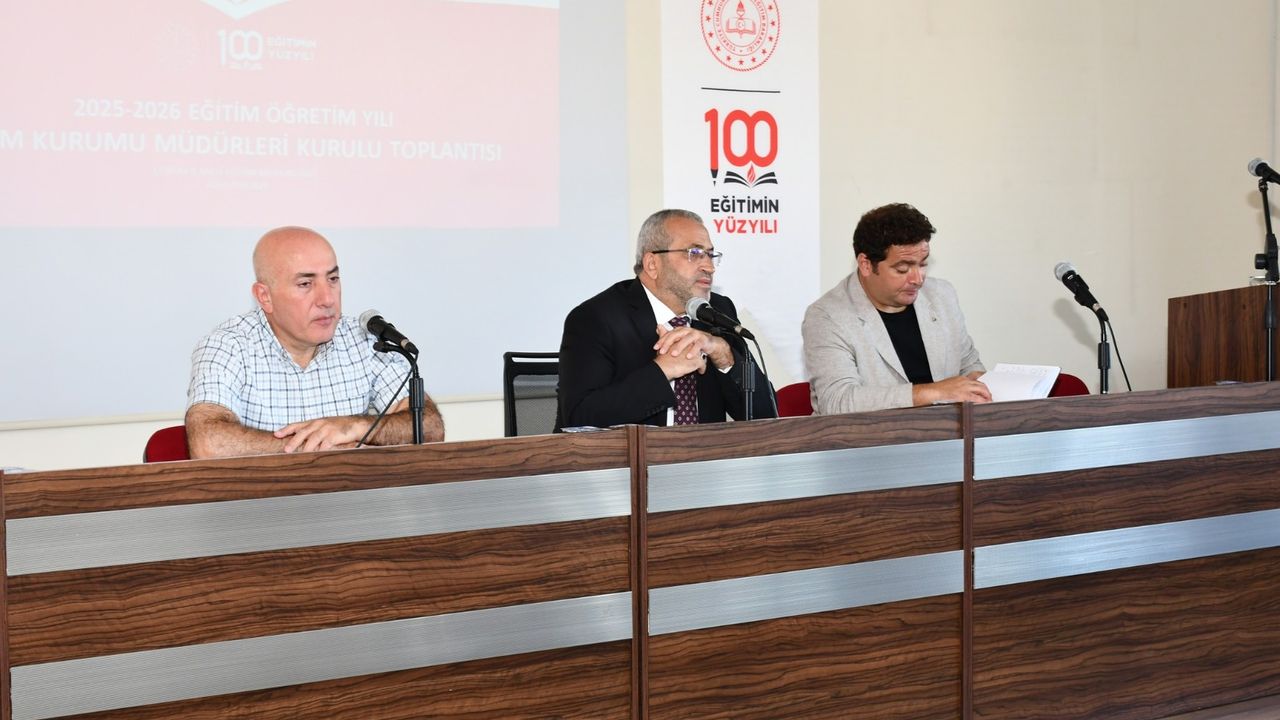 Çorum’da yeni eğitim-öğretim  yılı hazırlıkları masaya yatırıldı