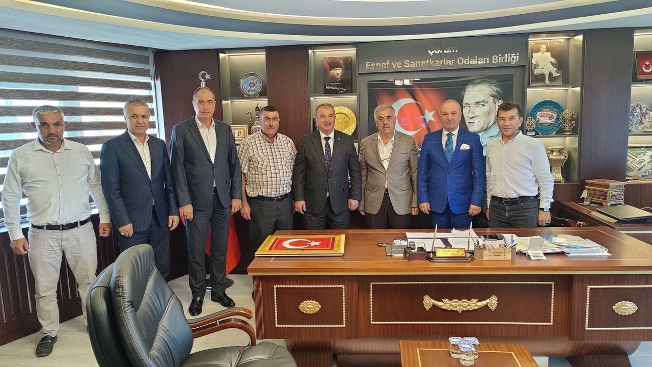 ÇESOB’ta önemli buluşma