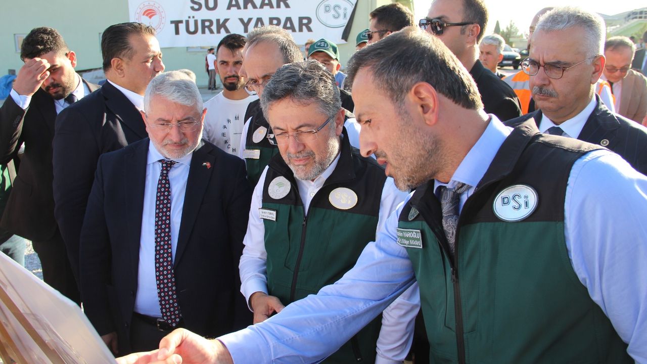 Bakan’dan Koçhisar şantiyesine inceleme