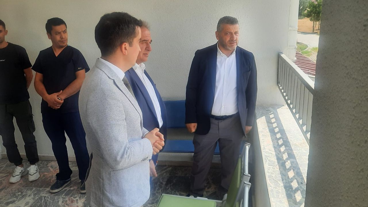 Zehir’den Boğazkale  Devlet Hastanesi ziyareti