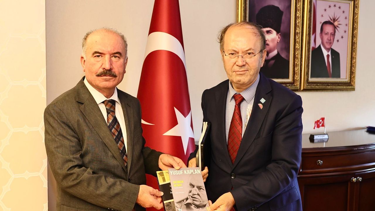 Vali Çalgan Yusuf  Kaplan’ı ağırladı