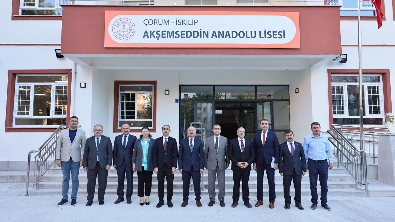İskilip’e yeni  Anadolu Lisesi