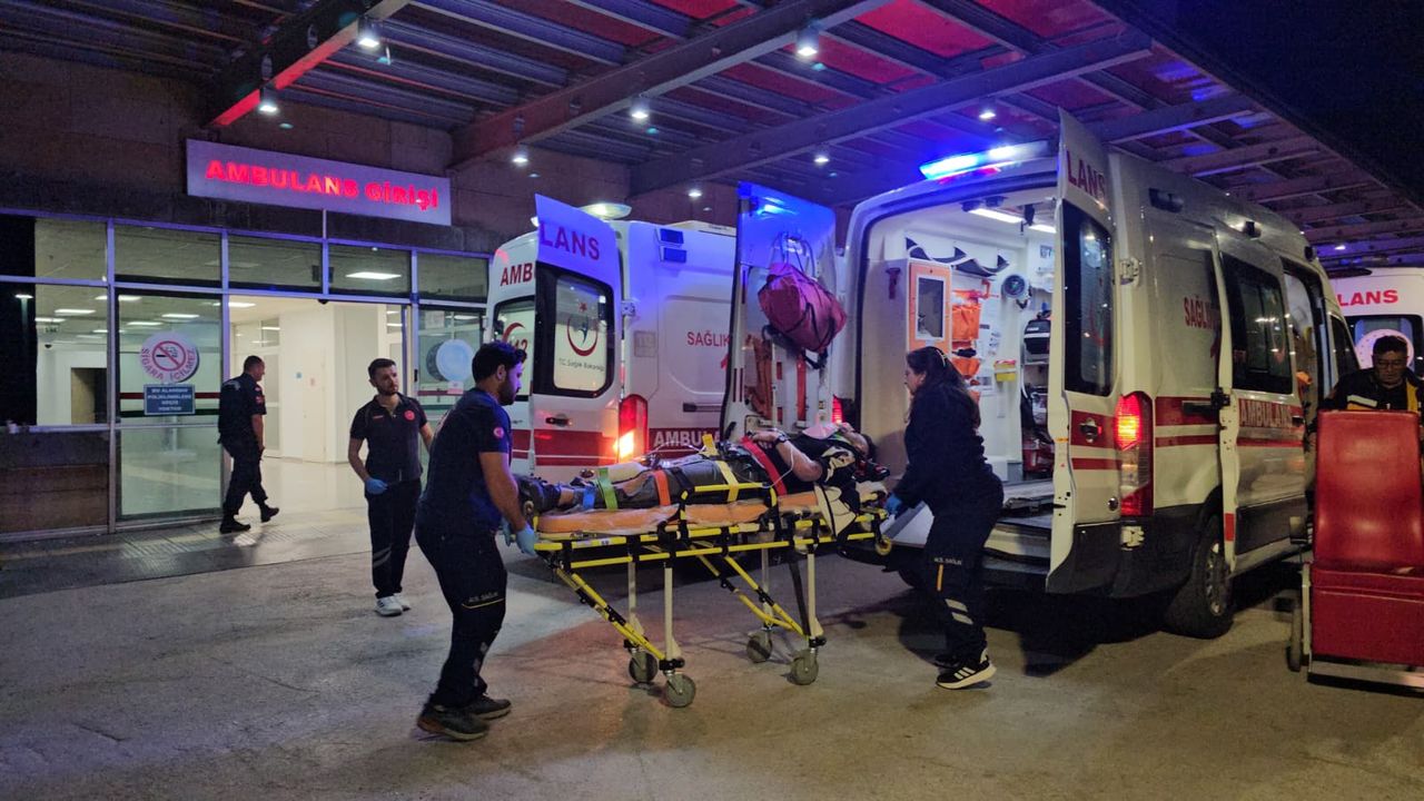Çorum’da otomobil devrildi: 5 yaralı