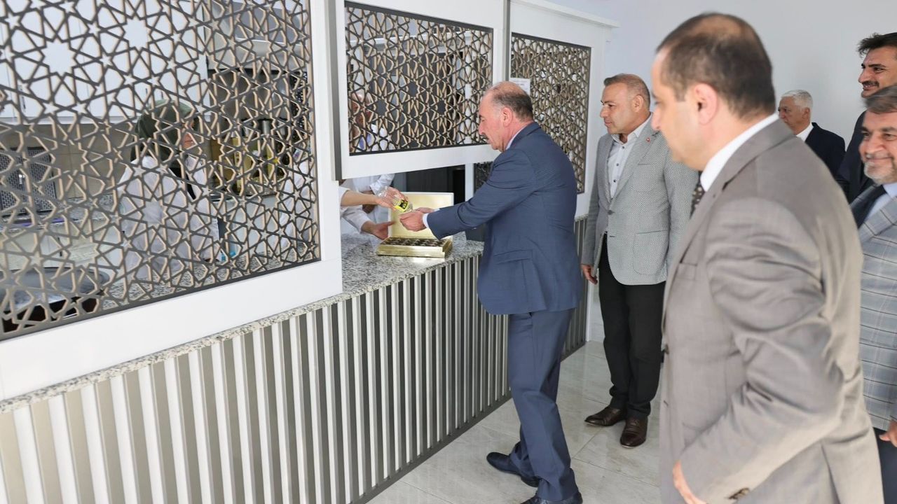 Çorum’da çevre dostu  yeni hizmet binası