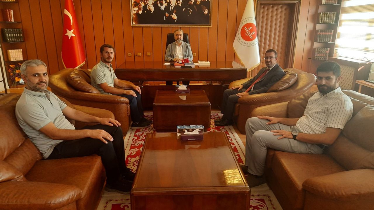 Bağımsız Diyanet-Sen’den  Müftü Yıldırım’a ziyaret