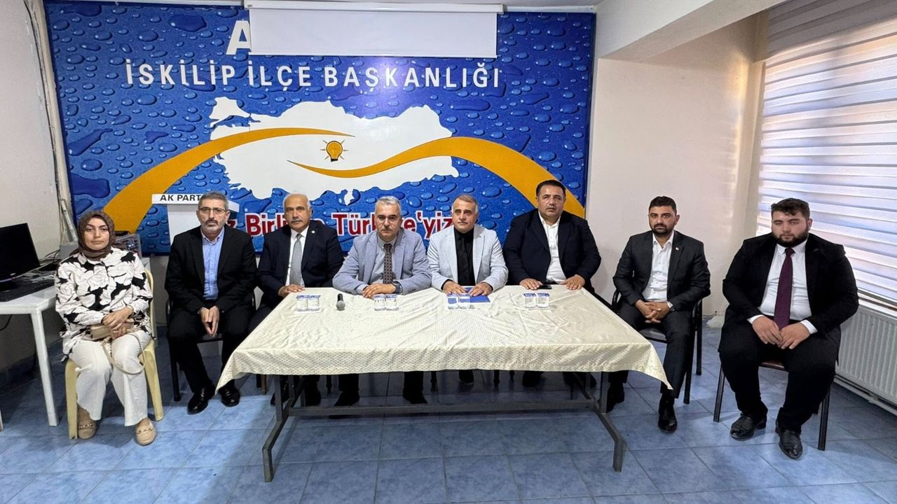 AK Parti’den İskilip ve Bayat’ta  Danışma Meclisi toplantıları