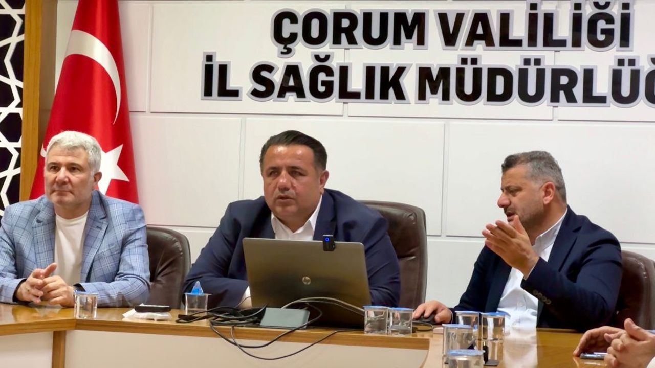 “Çorum sağlıkta  Türkiye’ye örnek oluyor”