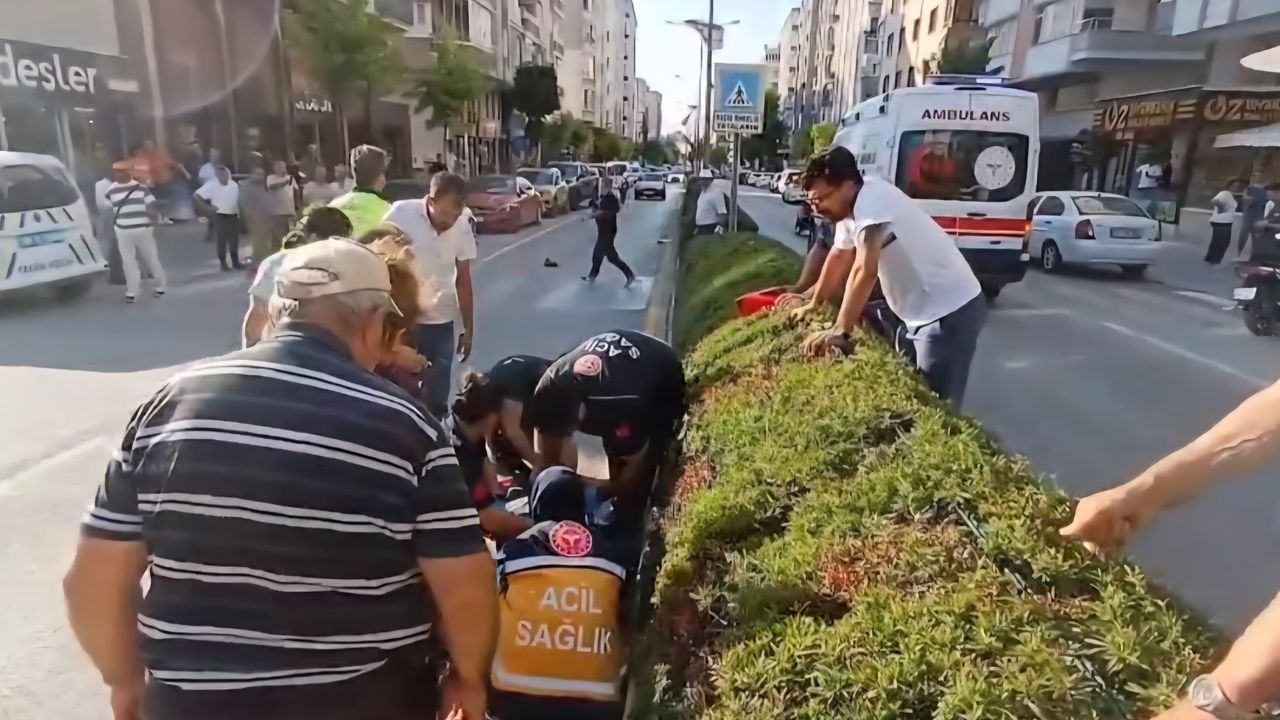 Otomobilin çarptığı yaya ağır yaralandı