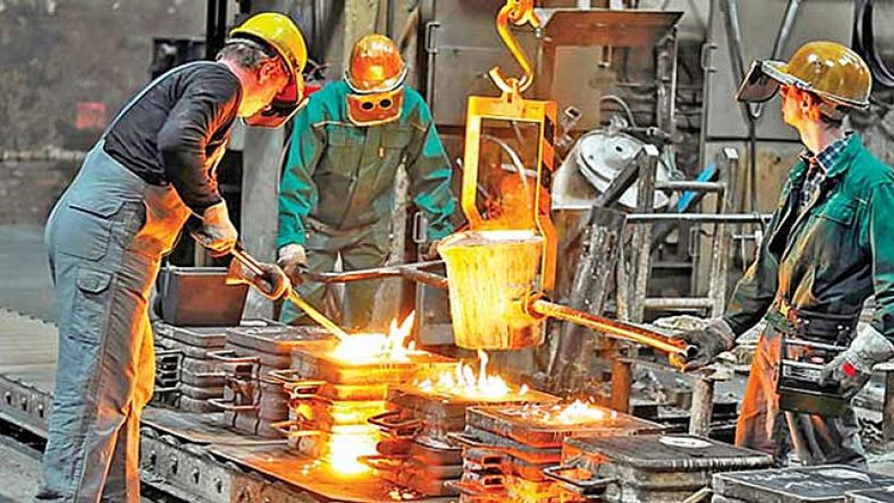 Sanayi üretimi  yüzde 8,3 arttı
