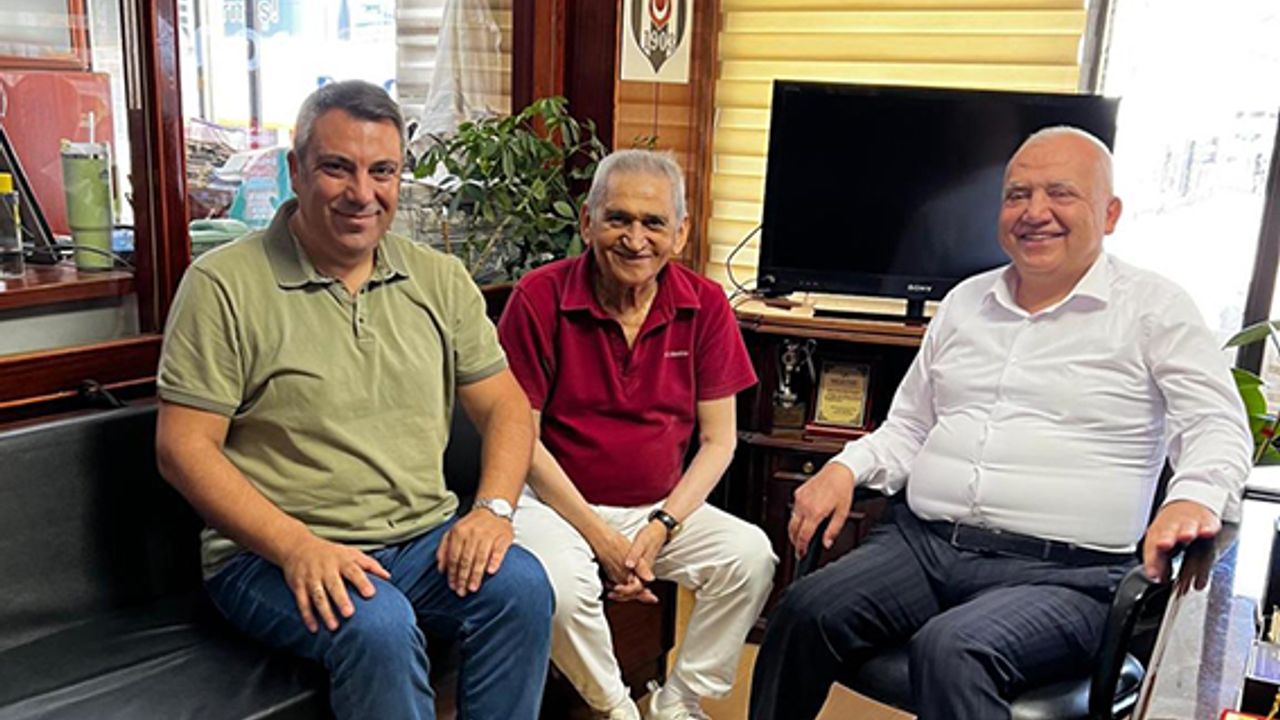 Ahmet Yüksel Bellek ve  Uğur Çınar’ın ziyaretleri