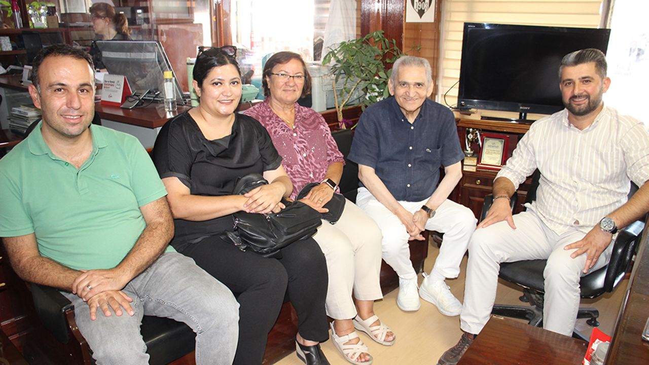 CHP Merkez İlçe Başkan Adayı Ali Çan’dan geçmiş olsun ziyareti