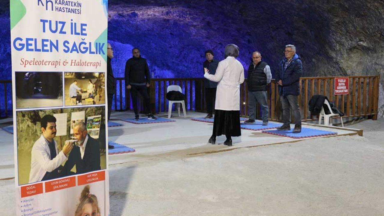 Kaya tuzuyla tedavi, akciğer  hastalarının umudu oldu