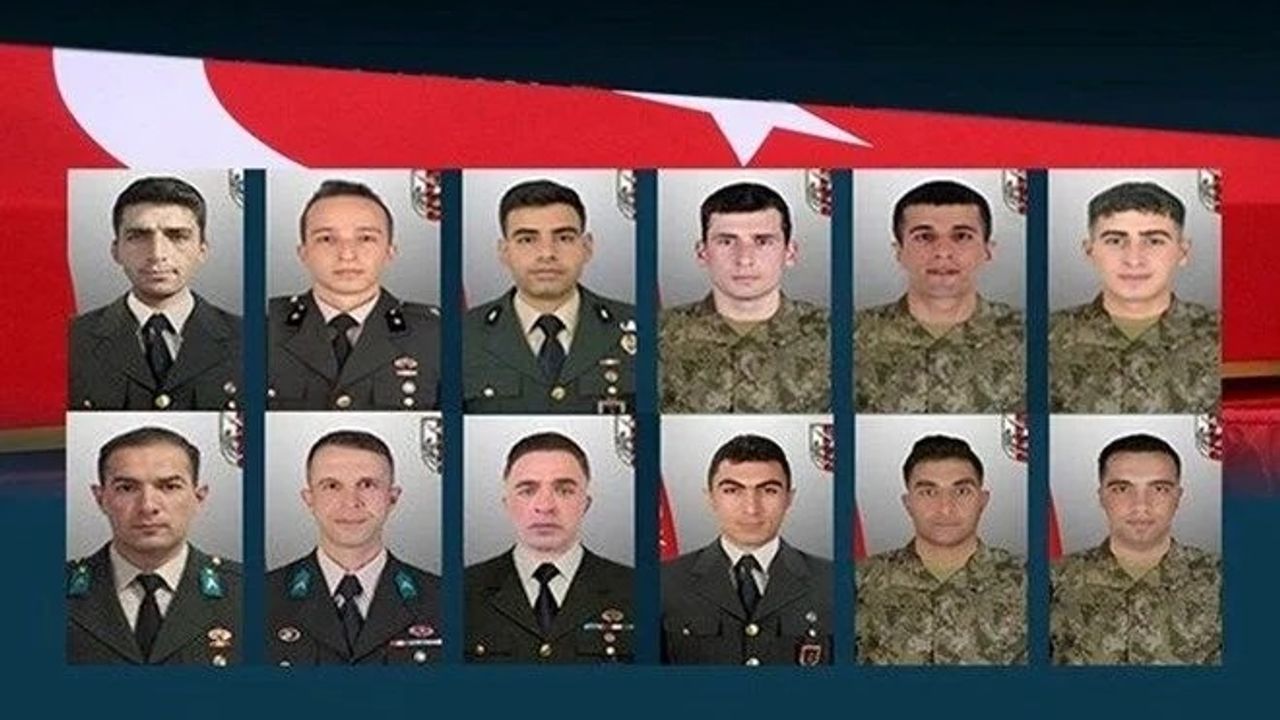 Mağarada 12 şehit soruşturması tamamlandı