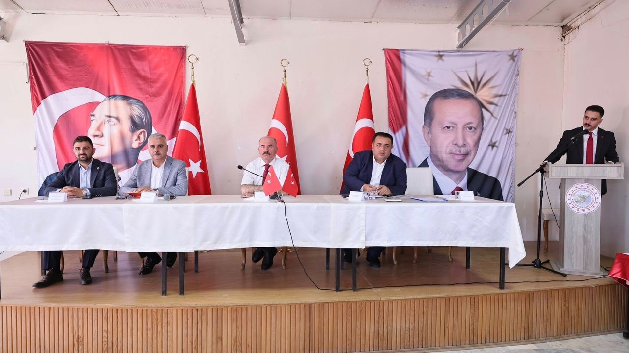 Ortaköylü muhtarların  sorun ve talepleri dinlendi