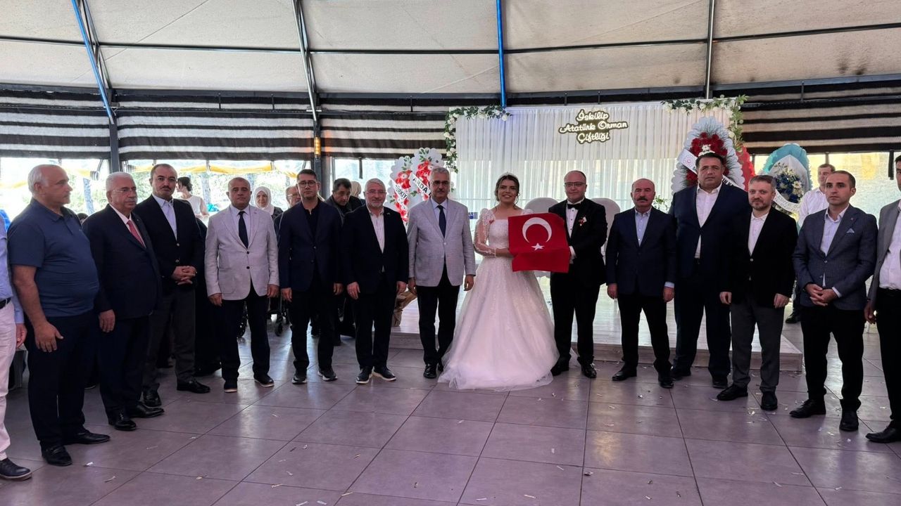 Siyaset ve iş dünyası  bu düğünde buluştu