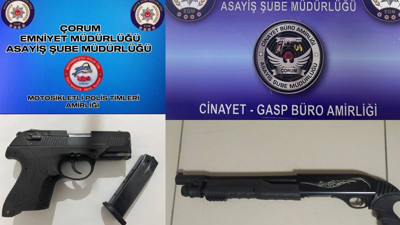 Asayiş operasyonlarında  çok sayıda silah ele geçirildi