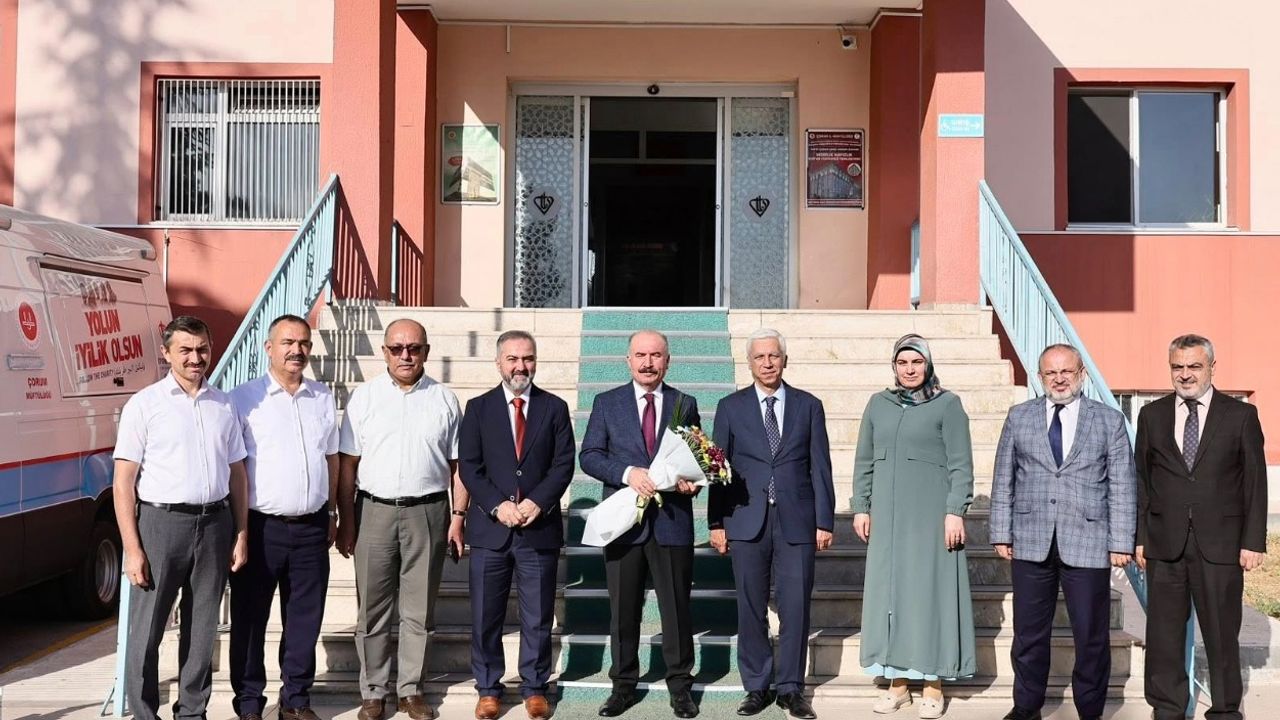 Vali Çalgan’dan İl  Müftülüğü ziyareti