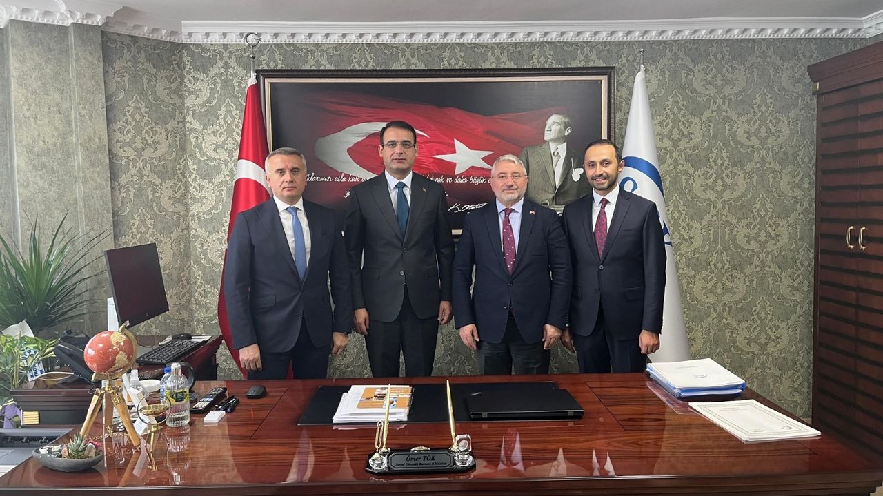 Aşgın’dan Tök’e kutlama  Başkan Şahin’e ziyaret