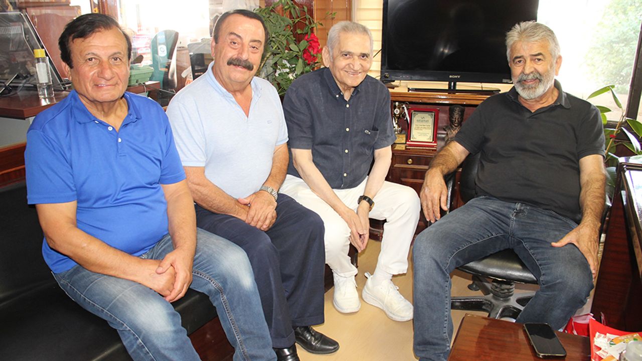 Mehmet Özdoğan, Selahattin Toprakçı ve Ali Penez’in ziyareti
