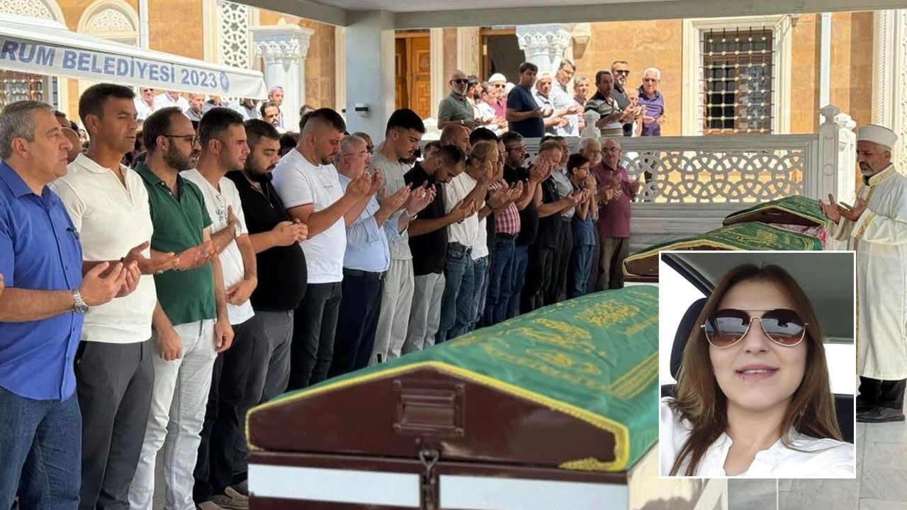 Anne ve oğlu  toprağa verildi