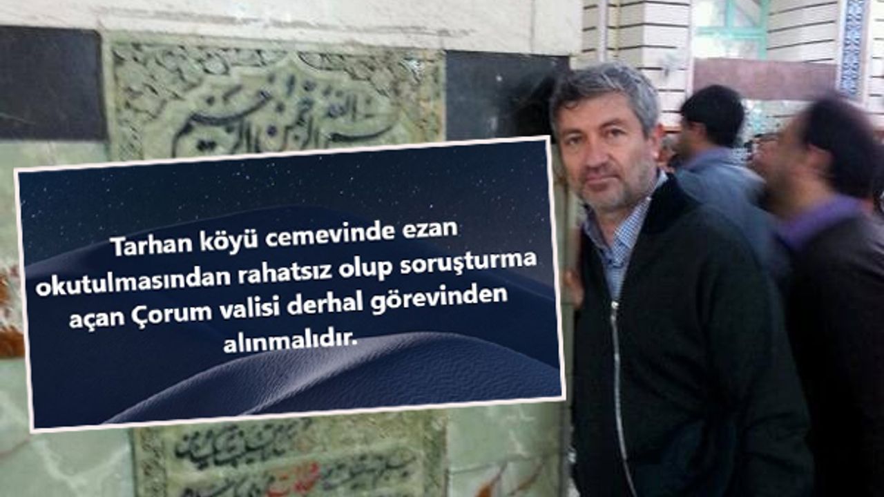 Şahin: "Vali görevden alınsın"
