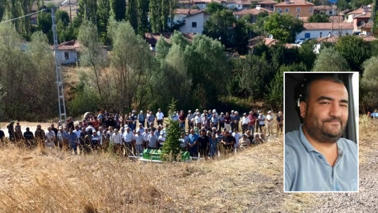 Kalbine yenilen TIR  şoförü toprağa verildi