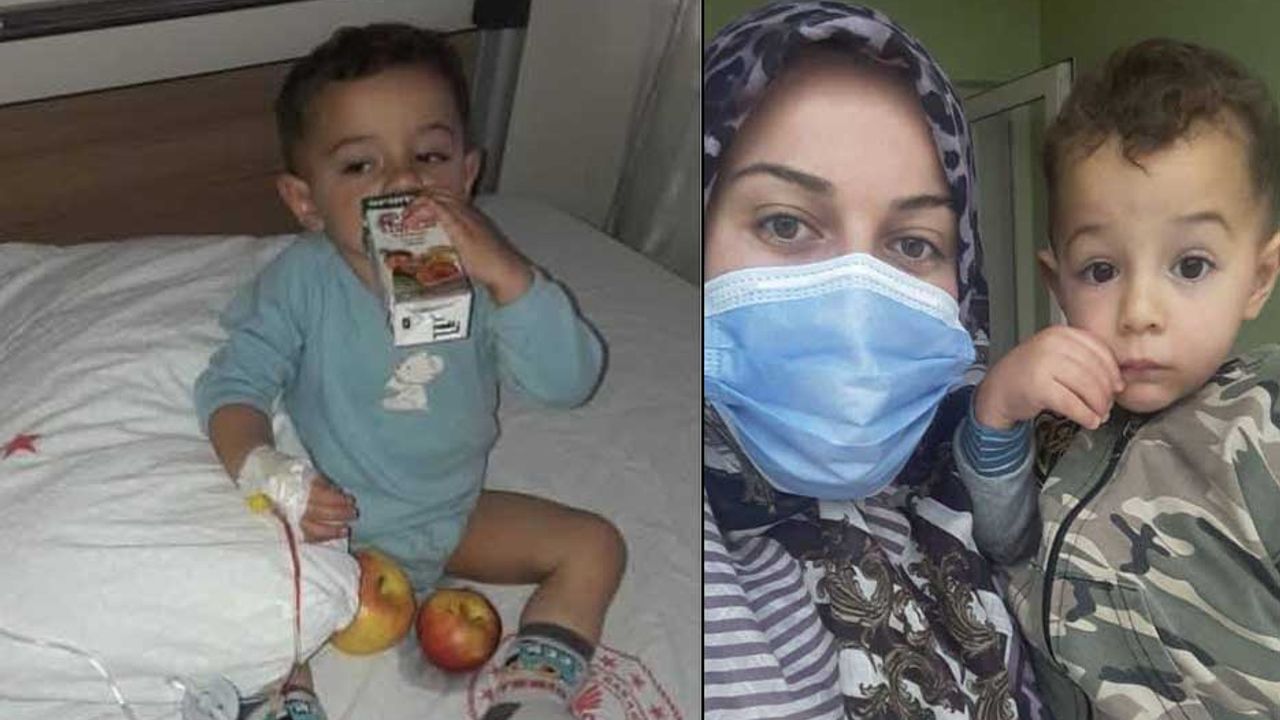 Küçük Miraç’ın hayata tutunmak  için solunum cihazına ihtiyacı var