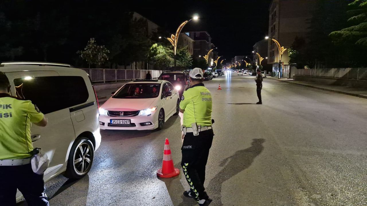 20 sürücüye 24 bin lira para cezası