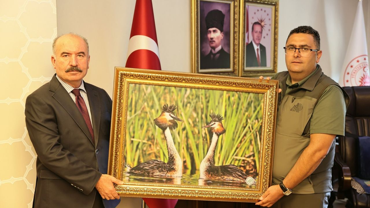 Vali Çalgan’a doğa tablosu