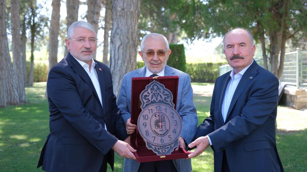 TDED Başkanı Ekrem Erdem’i misafir ettiler