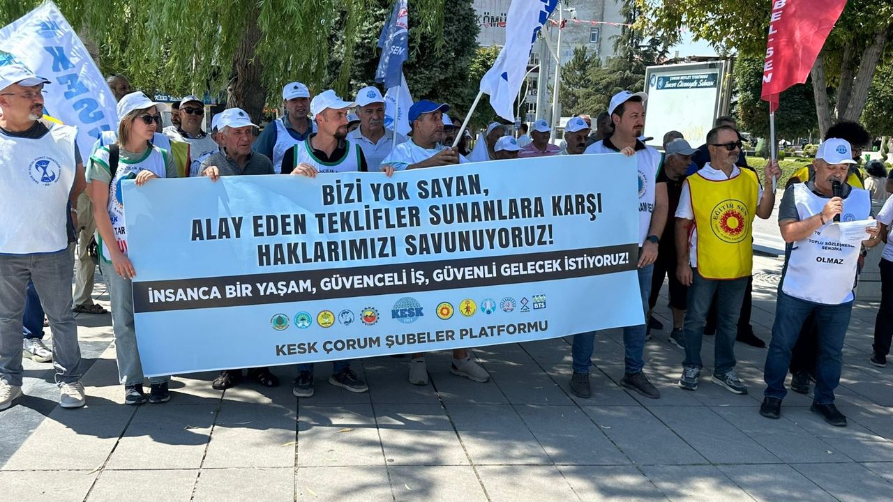 “Kapı kulu değil emekçiyiz”