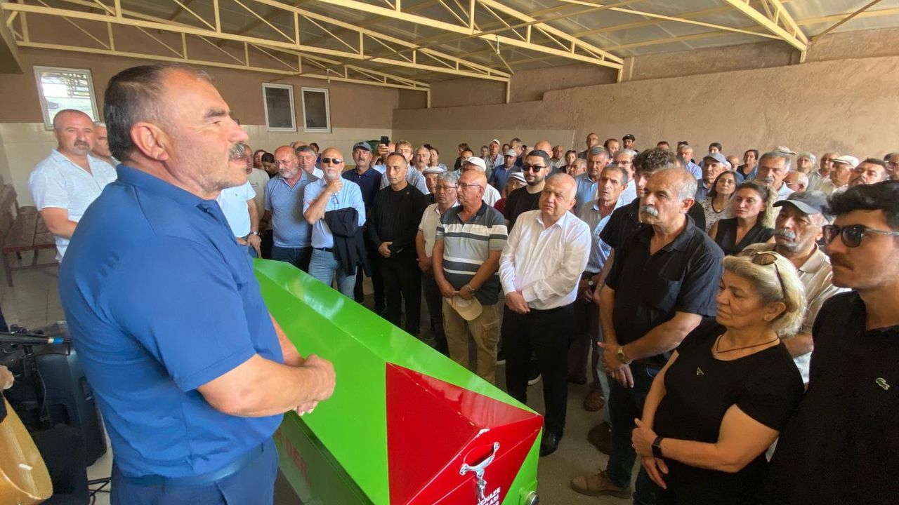 Halis Aydaş’a hüzünlü veda