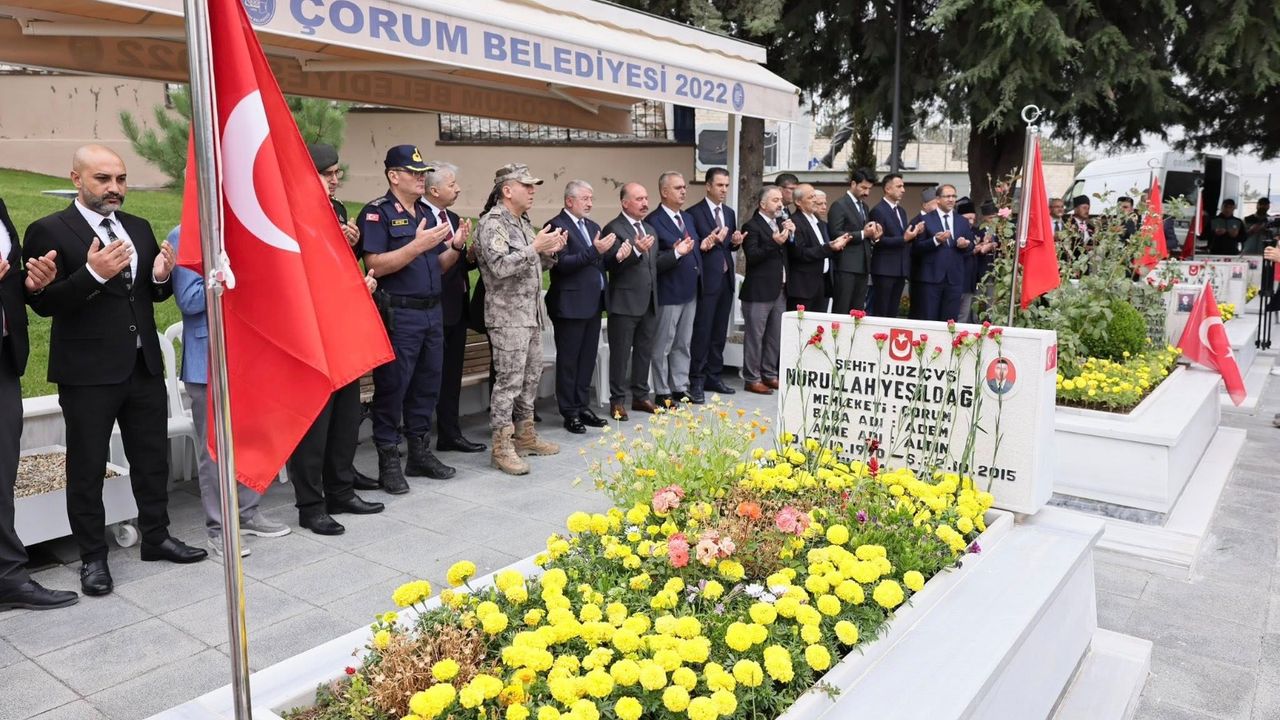 Şehitlerimiz dualarla anıldı