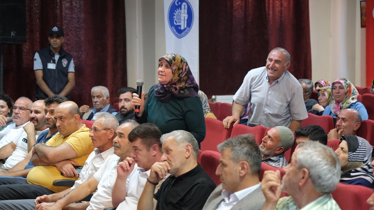 Aşgın, 572 konutluk projeyi tanıttı: Mahalleli onay verirse kentsel dönüşüm başlayacak!
