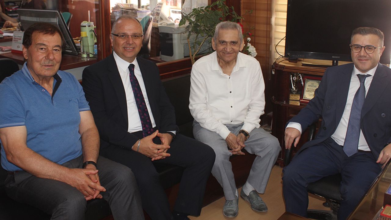 Başhekim Dr. Gökhan Bilgili  ve Türker Cengiz’in ziyaretleri