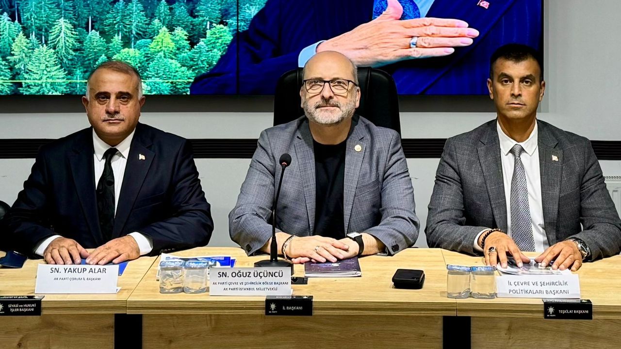 AK Parti’de “iklim  yasası” konuşuldu