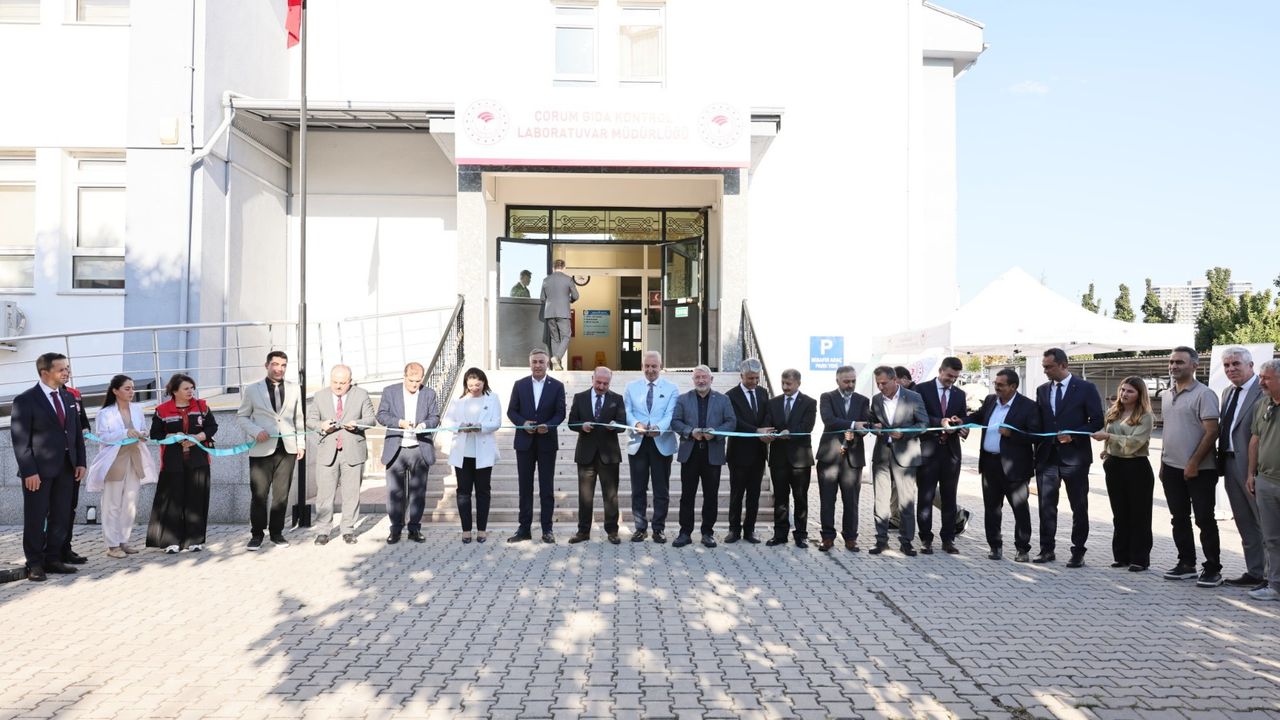 Çorum’a gıda güvenliği  için son teknoloji cihaz