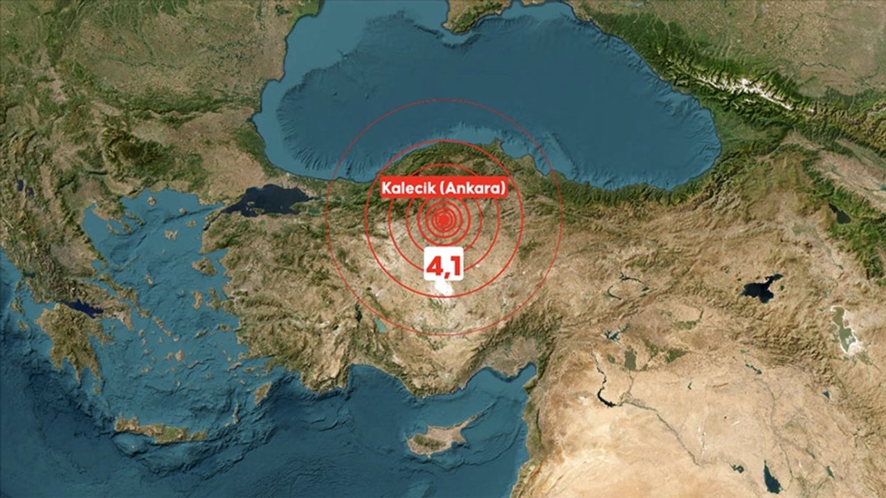 4,1 büyüklüğünde deprem