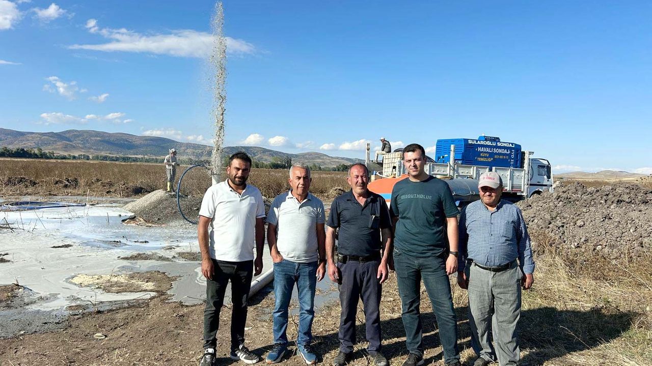 Eskice ve Pancarlık  köyleri suya kavuştu