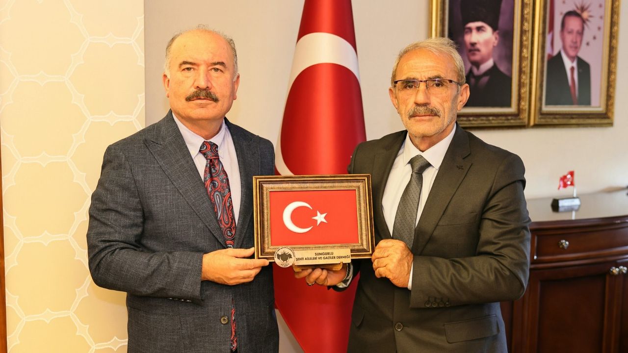 Şehit aileleri ve gazilerden  Vali Çalgan’a ziyaret