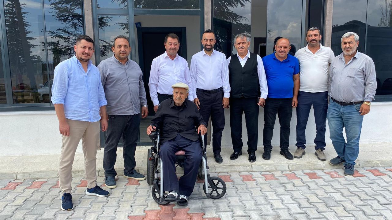 Şoförler Odası’ndan  “Gara Mecit”e vefa!