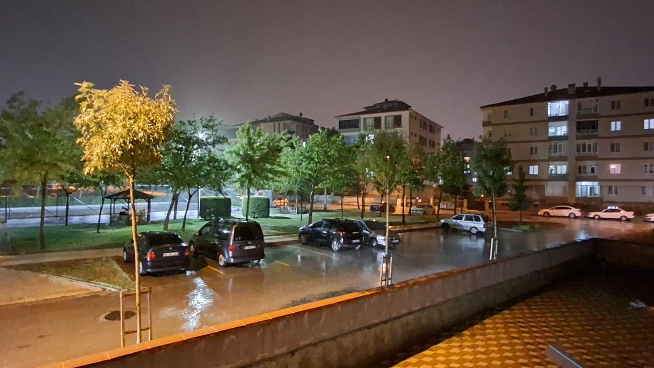 Çorum’da sağanak etkili oldu
