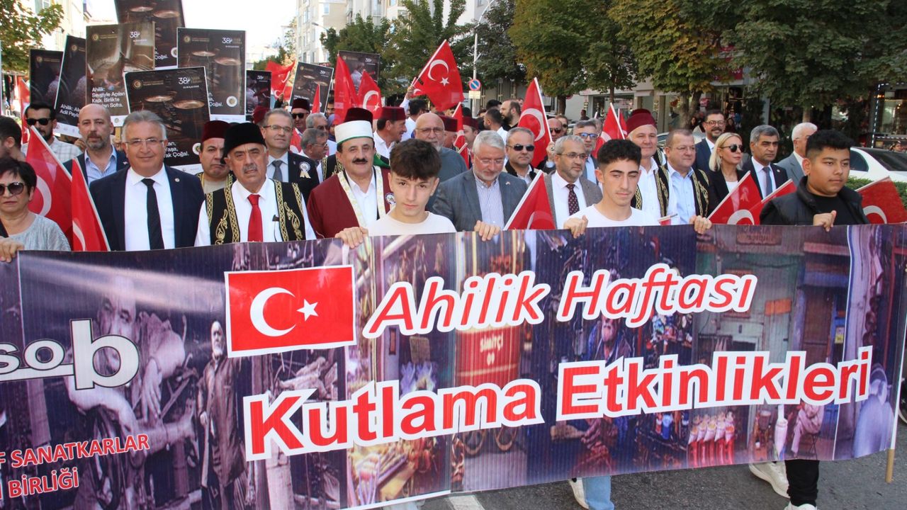 38.Ahilik Haftası’na renkli kutlama