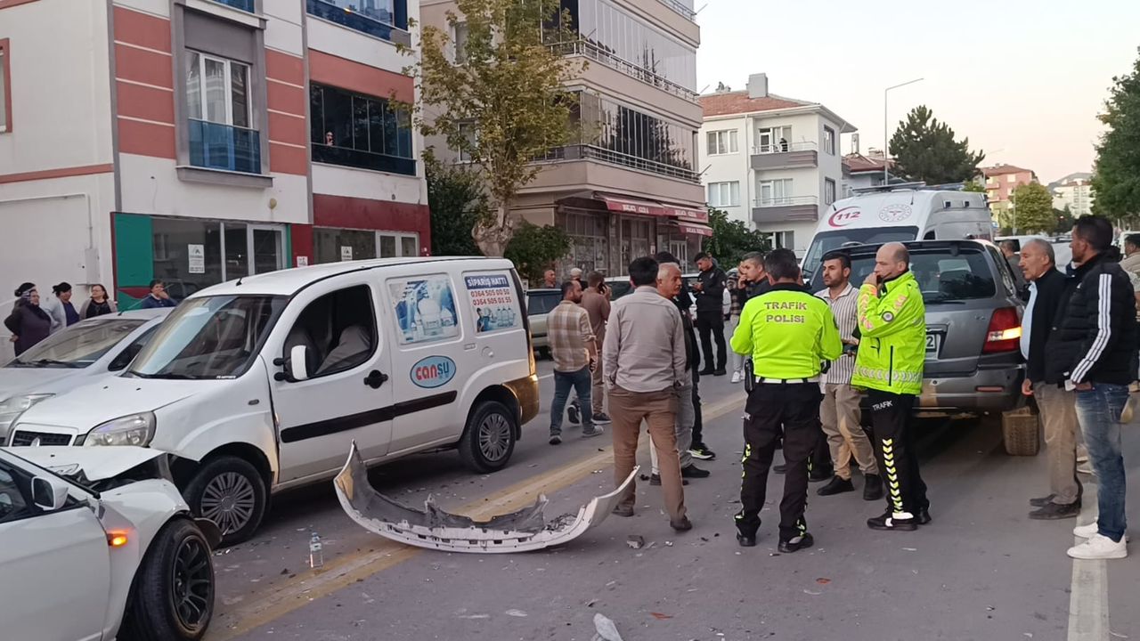 Çorum’da zincirleme kaza 4 yaralı