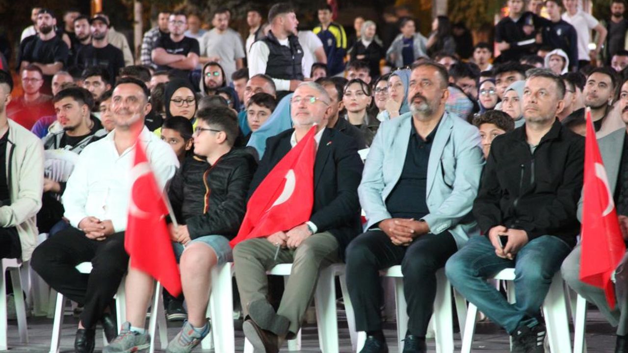 Çorum milli maç coşkusu