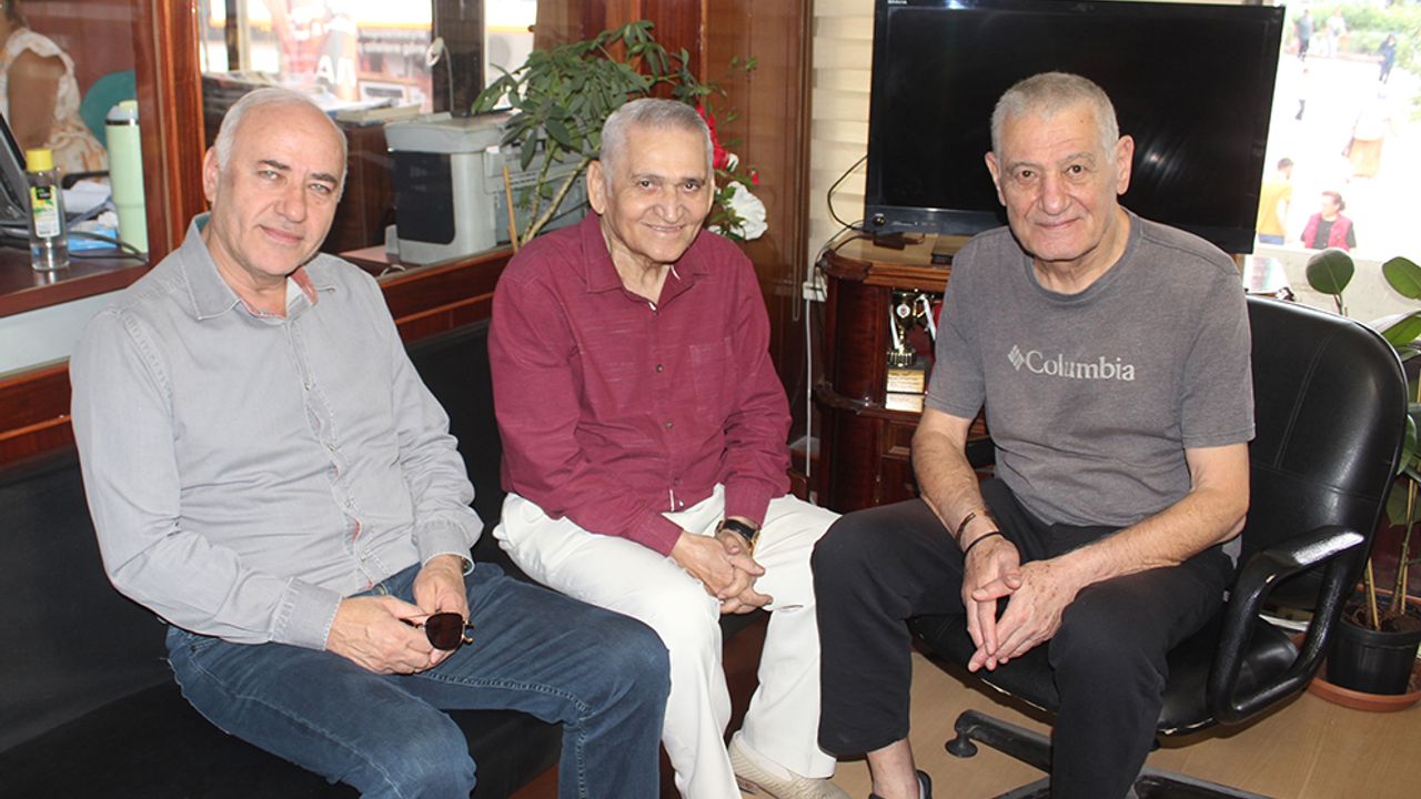 Ahmet Ünal ve Erdal Ertuğrul’dan ziyaret
