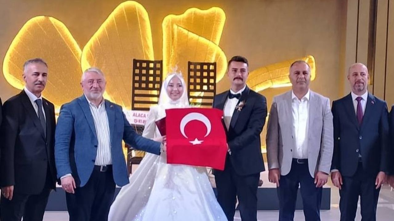 Ülkücüleri buluşturan düğün