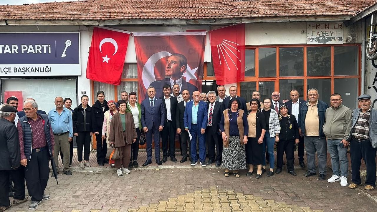 Çelebi Ardıç yeniden CHP  Ortaköy İlçe Başkanı seçildi